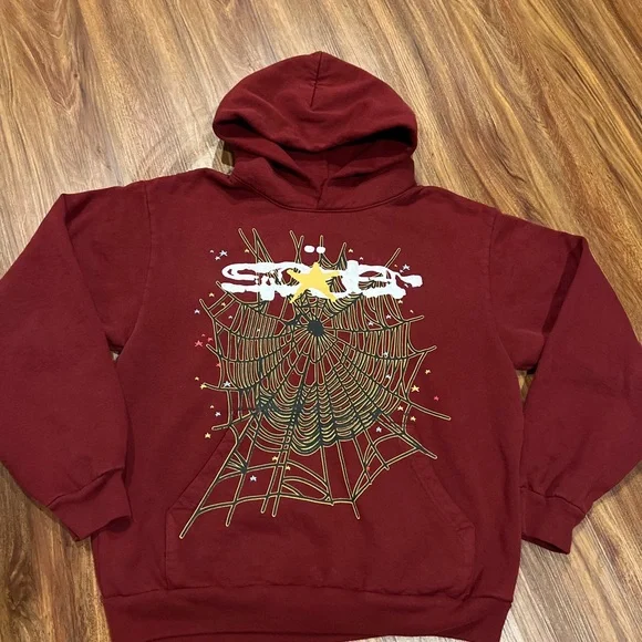 Sp5der world wide hoodie Sz XL